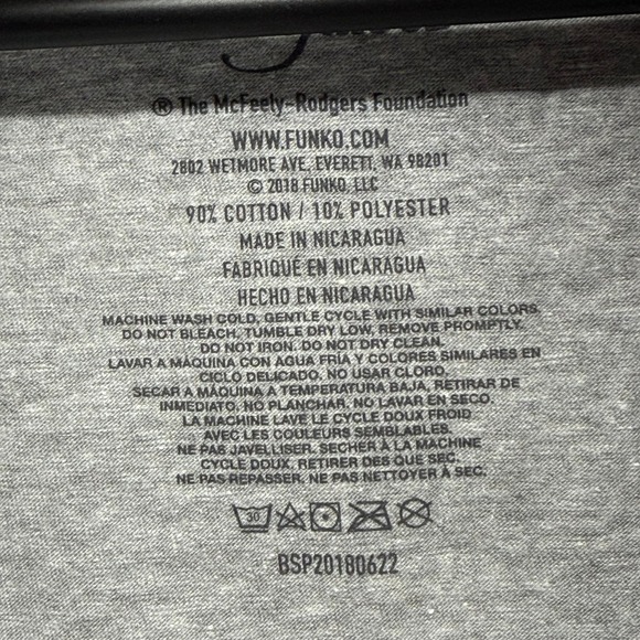 Funko Mister Rogers Neighborhood T Shirt Mens Large Gray Graphic Tee - Picture 5 of 8